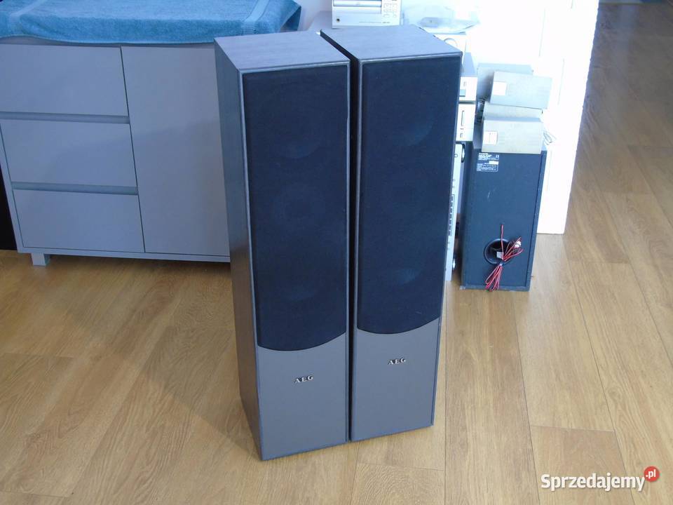 Mocne i ładne kolumny AEG 2 x 500 wat DOSTAWA Jasło