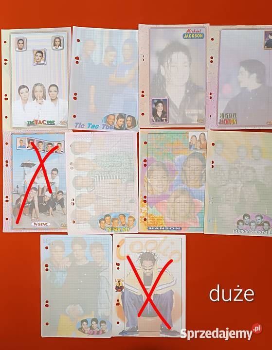 Karteczki do segregatorów Garbów sprzedam