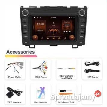 Honda CRV 0611 Radio Android gps wifi 2GB Ożarowice