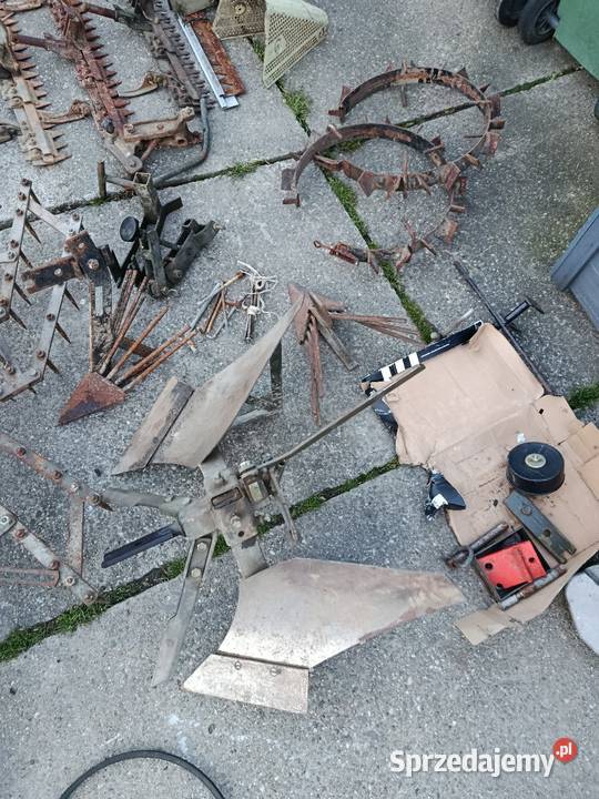 Fortschritt traktorek pług brony glebogryzarka dolnośląskie Wrocław