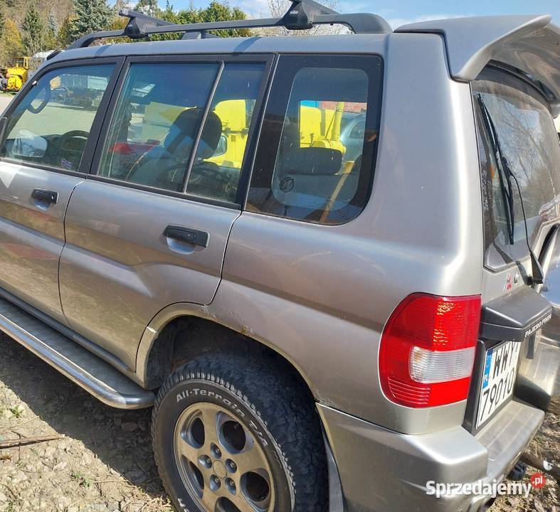 Mitsubishi Pajero Pinin 18 4x4 2002r 1834cm3 mazowieckie Wyszków