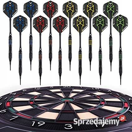 Elektroniczna tarcza do darta 12 rzutek 43