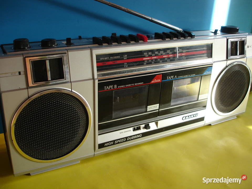Radiomagnetofon SANYO MW200L Radioodtwarzacze Zielona Góra