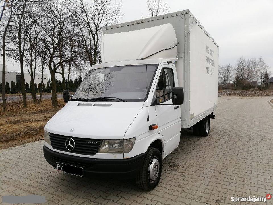MercedesBenz Sprinter 412 ZadbanyKontener I diesel wielkopolskie Poznań sprzedam
