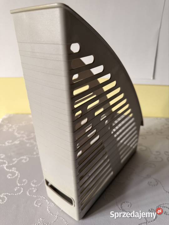 Organizer na dokumenty A4 Herlitz szary ażurowy Organizery i maty śląskie Czerwionka-Leszczyny sprzedam