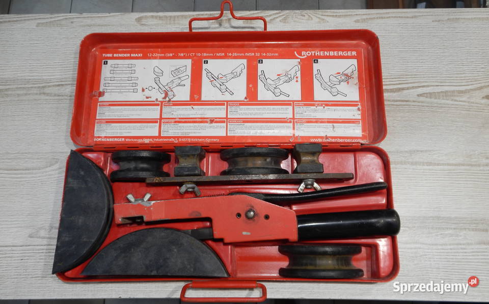 Giętarka Ręczna Rur Rothenberger 1222mm