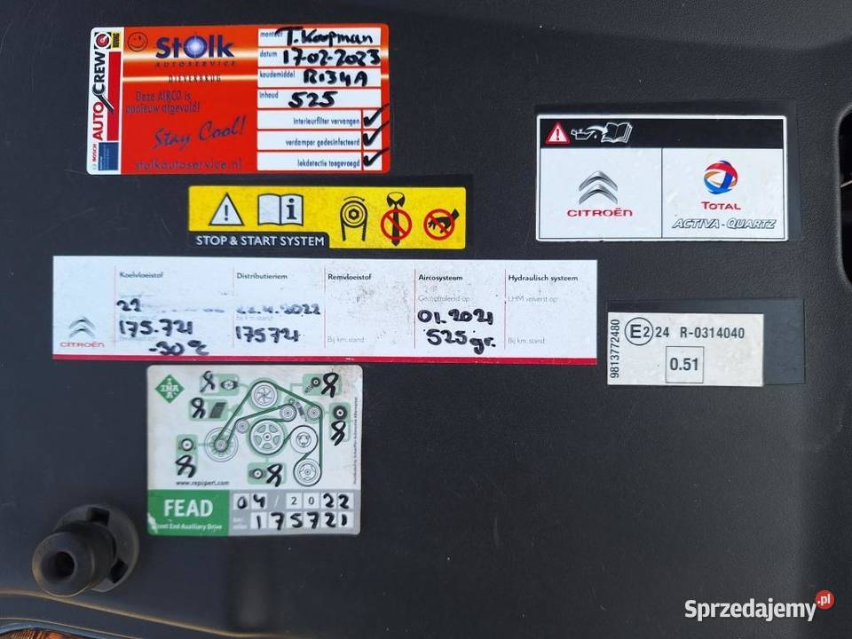 Citroen C5 20 BlueHDI 150 Serwis Panorama Kamera nawigacja Radom sprzedam