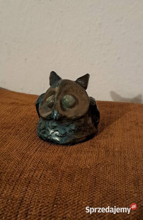 piękne małe ceramiczne sowy Pozostałe Warszawa