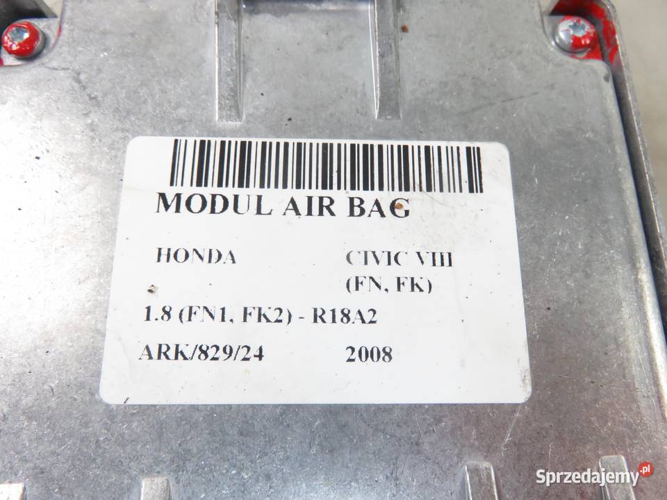 MODUŁ AIRBAG HONDA CIVIC VIII FN FK Części samochodowe małopolskie
