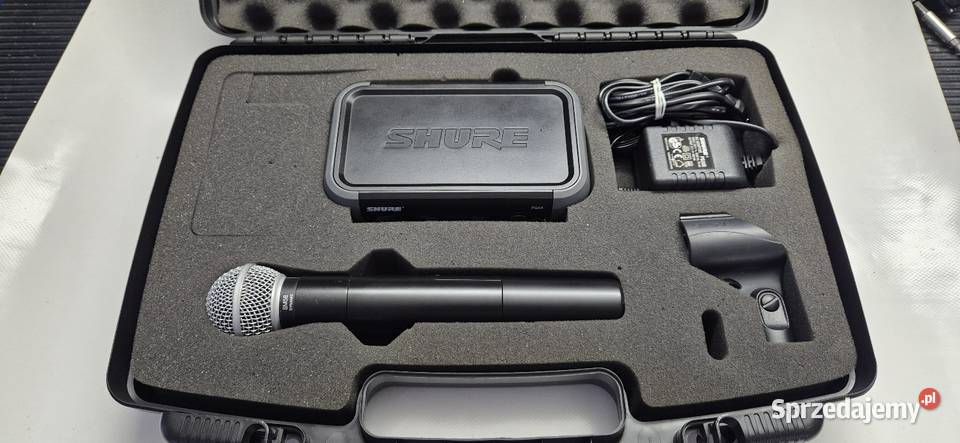 Shure PGX24SM58 mikrofon bezprzewodowy mikrofony Sprzęt estradowy, studyjny i DJ-ski Konin
