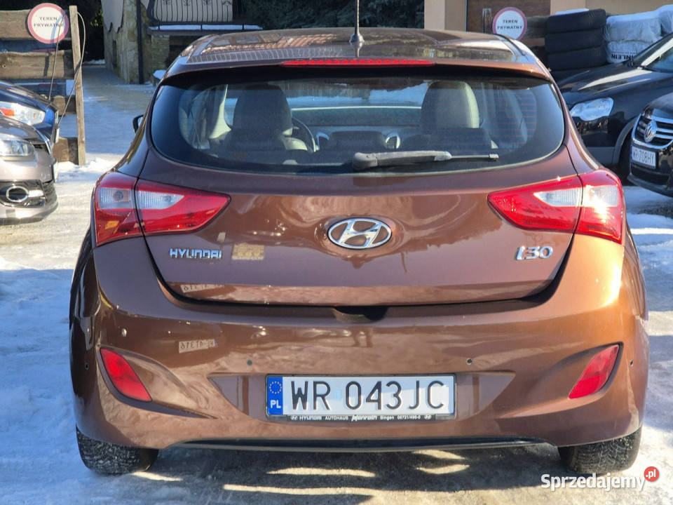 Hyundai i30 2012r 14Crdi 90 Bogata Org Lakier czujnik parkowania mazowieckie Radom