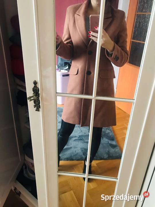 Płaszcz Jasny brąz karmel 36 S Kraków