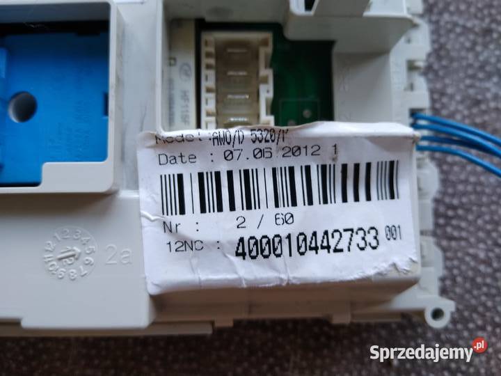 Programator moduł pralki Whirlpool AWOD 5320P