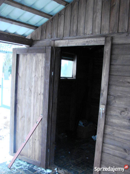 Domek ogrodowy z drewutnią 3x5 m wielkopolskie Konin