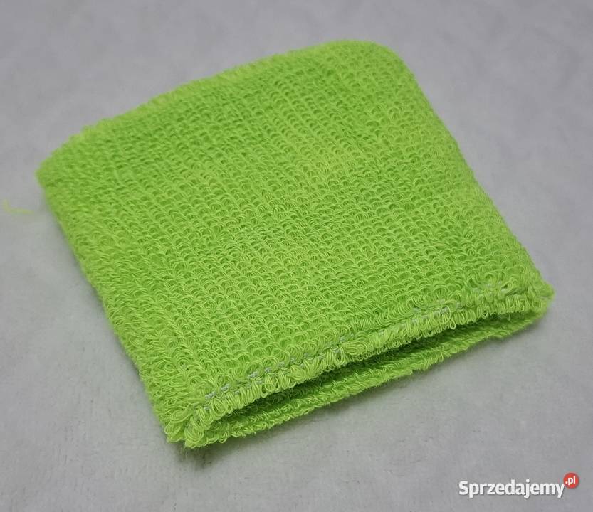 Opaska na nadgarstek sportowa seledynowa 8x8 Czeladź