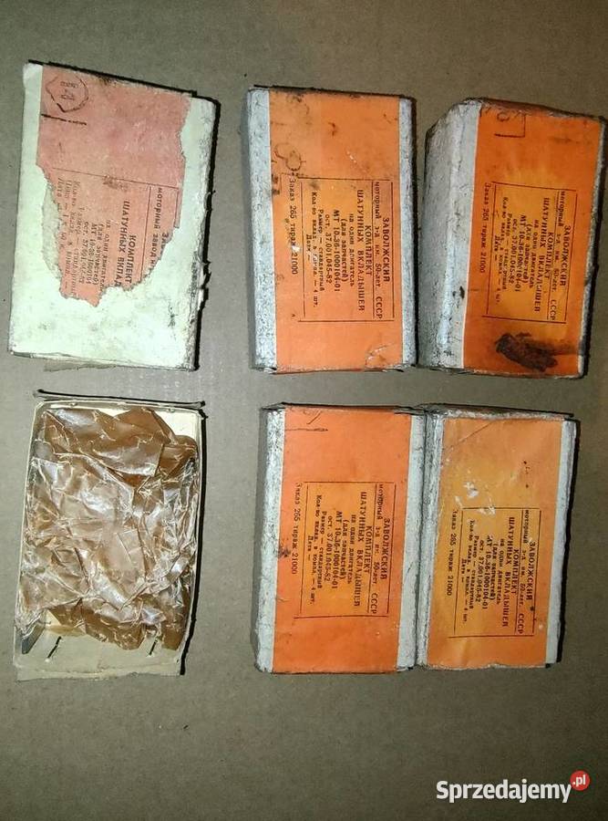 Oryginalne panewki na wał korbowy Dniepr MT K650 wielkopolskie Leszno