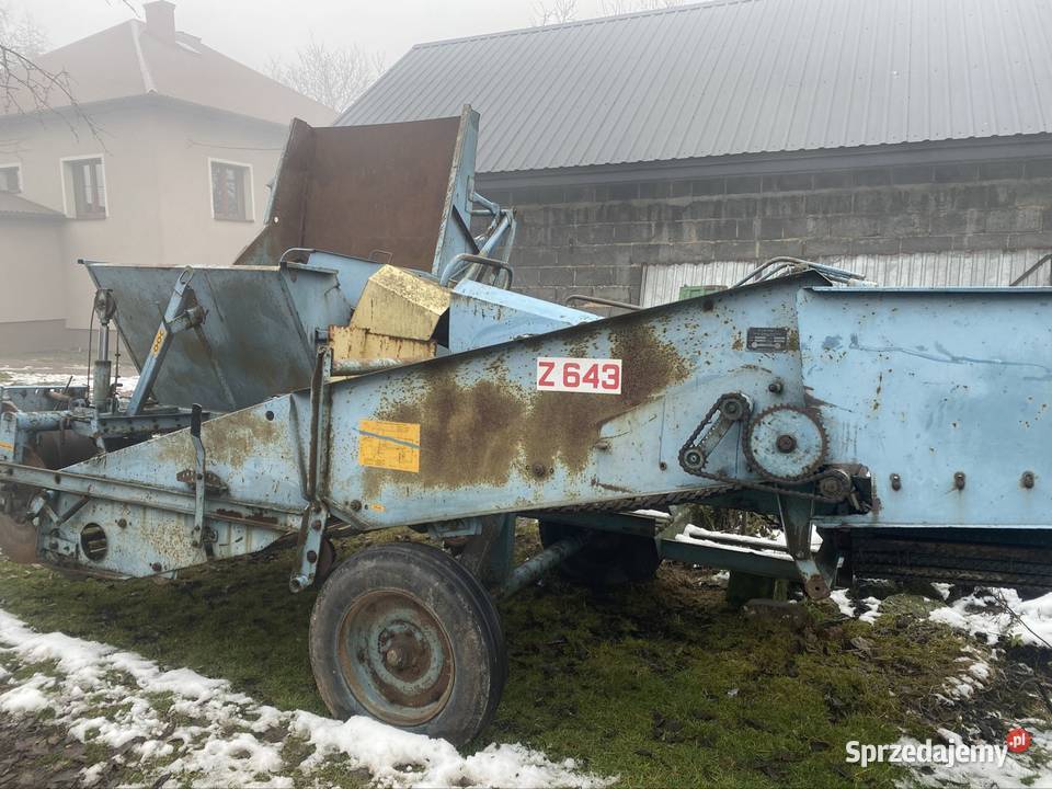Kombajn ziemniaczany bolko nieuszkodzony małopolskie Racławice