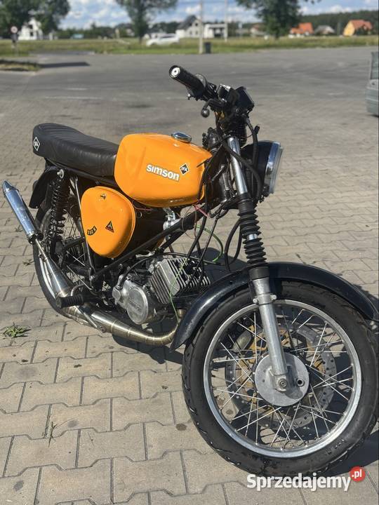 Simson S51 Enduro nieuszkodzony mazowieckie Tczów