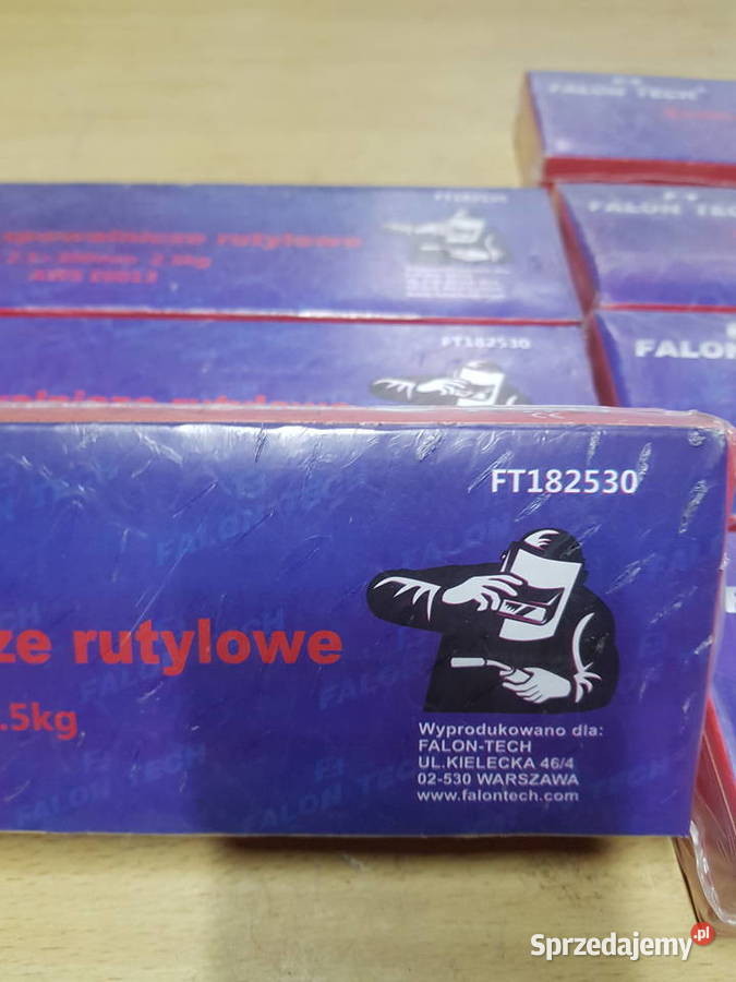 Elektrody spawalnicze 25 x 300 mm 5 FALON TECH Głogowa