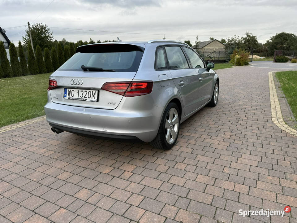 Audi A3 8V 2012 srebrny Lipówki
