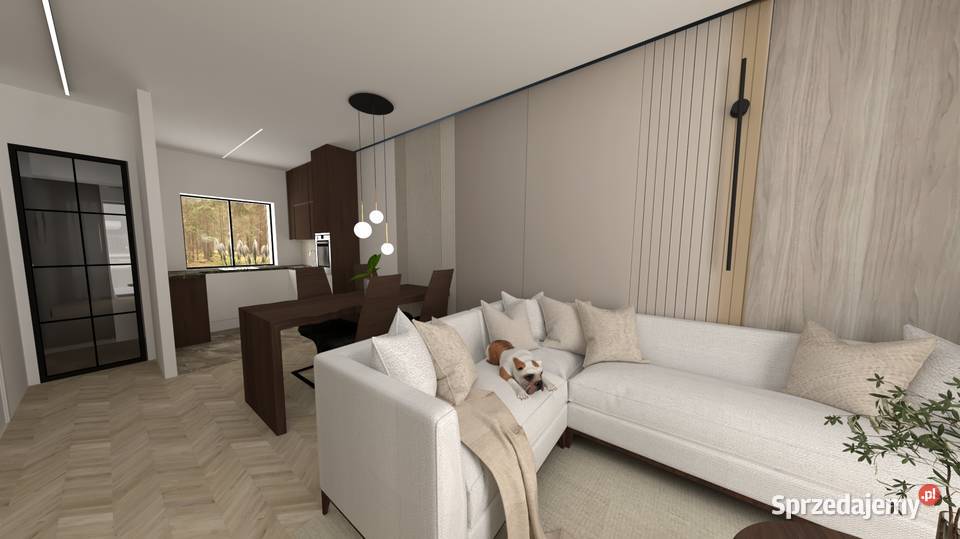 Okazja Dom 86 m z ogrodem i pompą ciepła koło Wilków