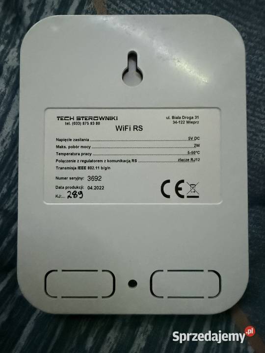 sterownik tech wifi RS Śleszowice