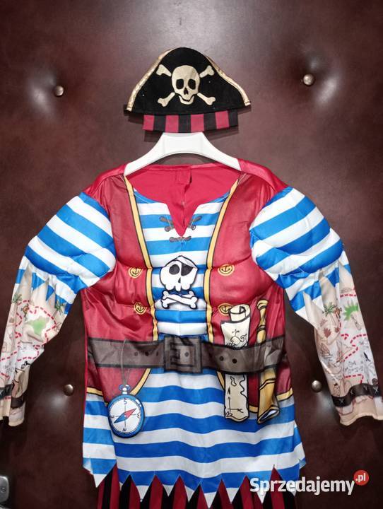 strój przebranie pirata na Halloween bal Pozostałe