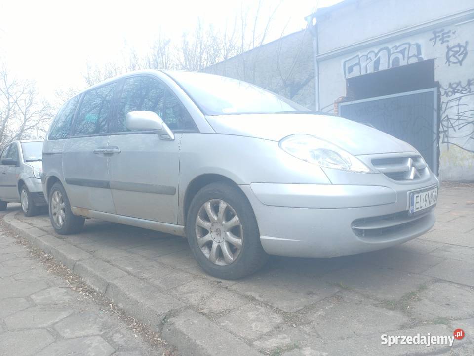 Citroen C8 22 HDI Serwisowany Nowe Tarcze Klocki łódzkie Łódź