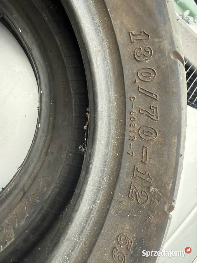 Opony skuterowe 120 1307012 używane 3049 mazowieckie Otwock