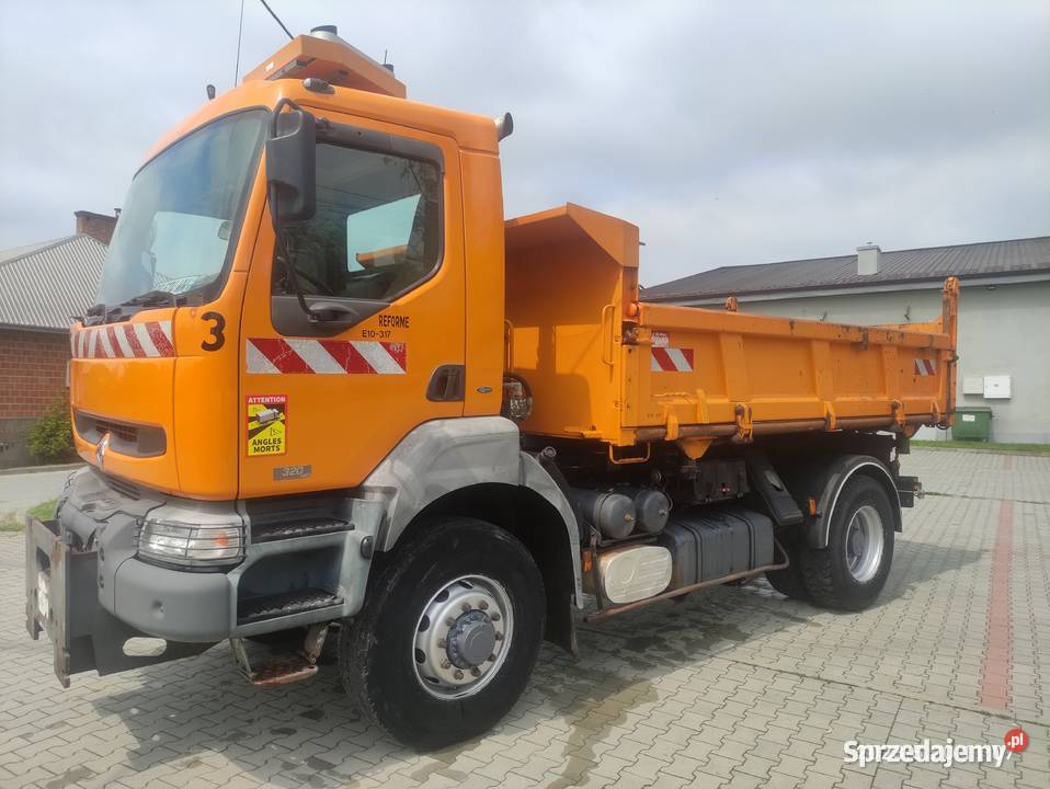 Renault Kerax 4x4 specjalny 2003 151tkm nie Man Rok produkcji 2003 podkarpackie Tarnobrzeg