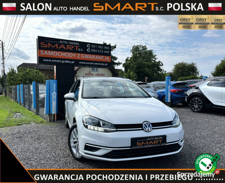 Volkswagen Golf Variant 1 Rej 2018 Automat światła przeciwmgielne