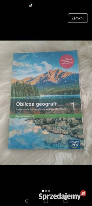 Oblicza geografii podręcznik do liceum podkarpackie Krosno