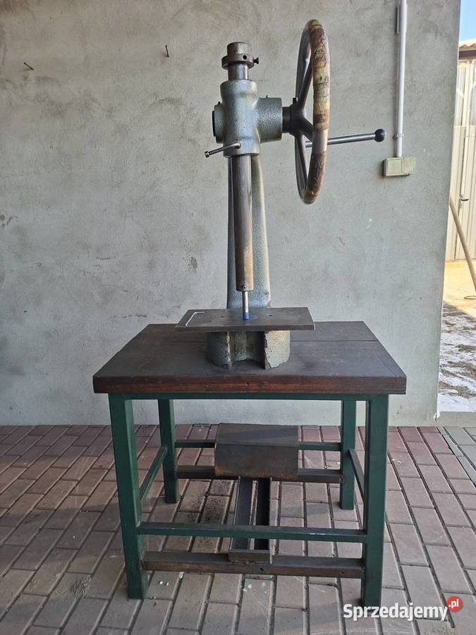 Prasa Zębatkowa Hahn Kolb Stuttgart Solidna lubelskie