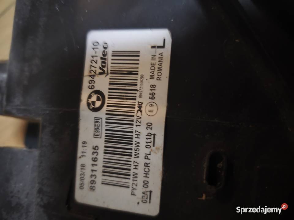 Lampy BMW E90 przedlift 2007 Góra Kalwaria sprzedam