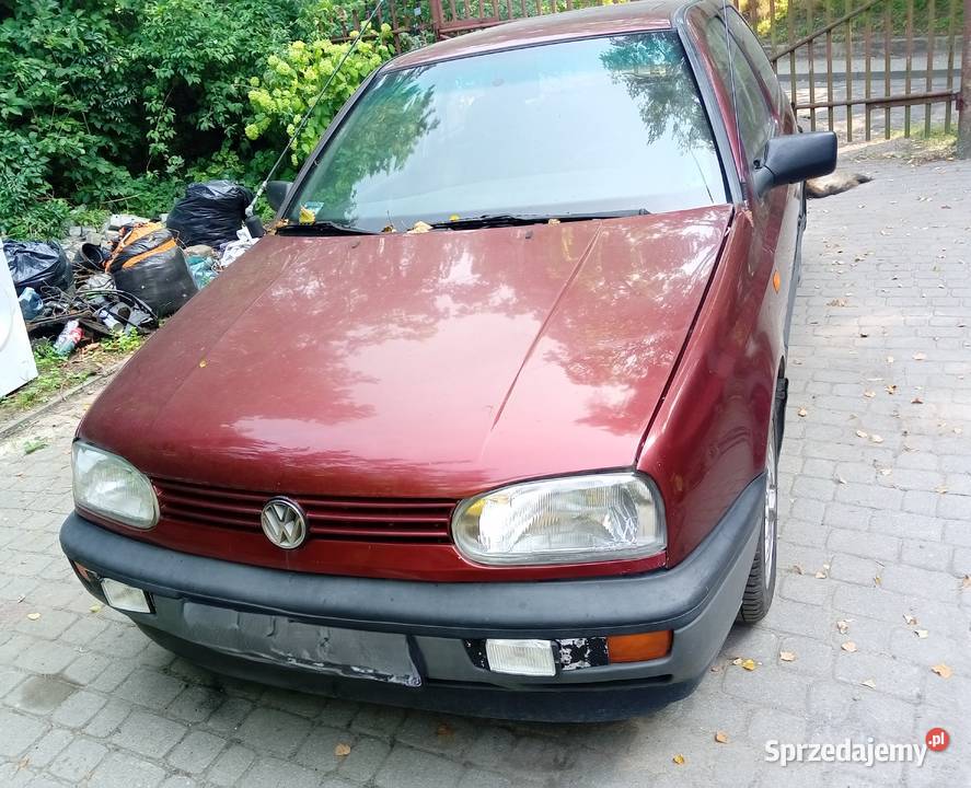 Vw golf 3 14 benzyna zdrowy blacharsko niski Kętrzyn