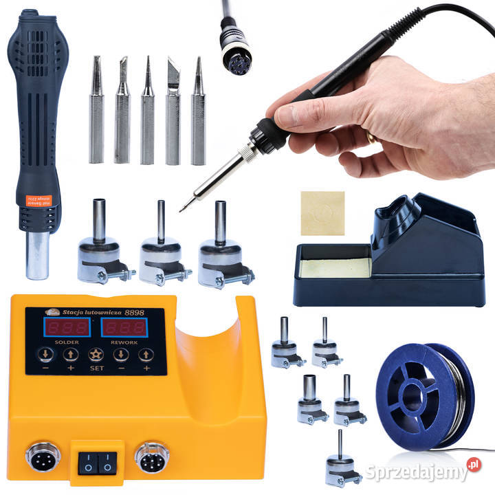 Stacja Lutownicza 2w1 OH660 660W HotAir Grot Ludźmierz sprzedam