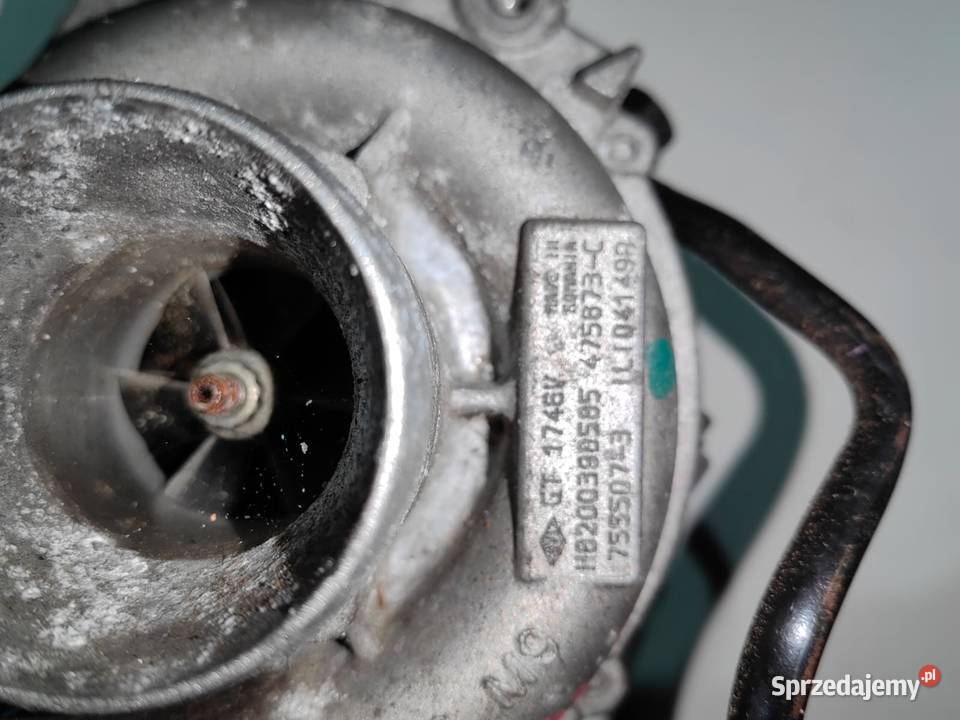 TURBINA TURBOSPRĘŻARKA RENAULT MEGANE II 19 DCI Choszczno