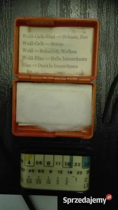 SprzedamUżywanyFotograficznyAparat BOCHOD i