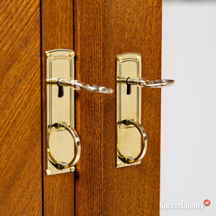 Secesyjna szafa trzydrzwiowa duża stara antyk Swarzędz sprzedam