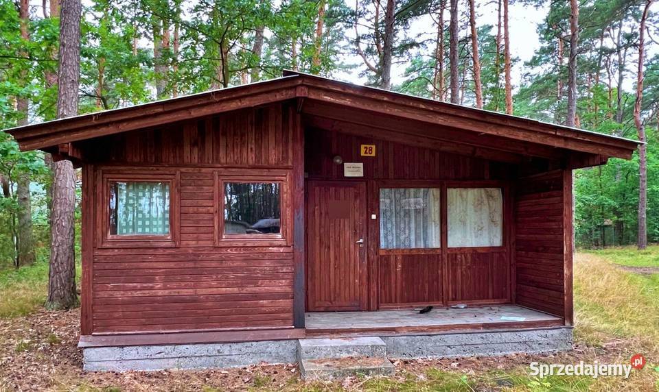 Mobilne Domki Drewniane 31m2 Wyprzedaż rekreacyjny Brok