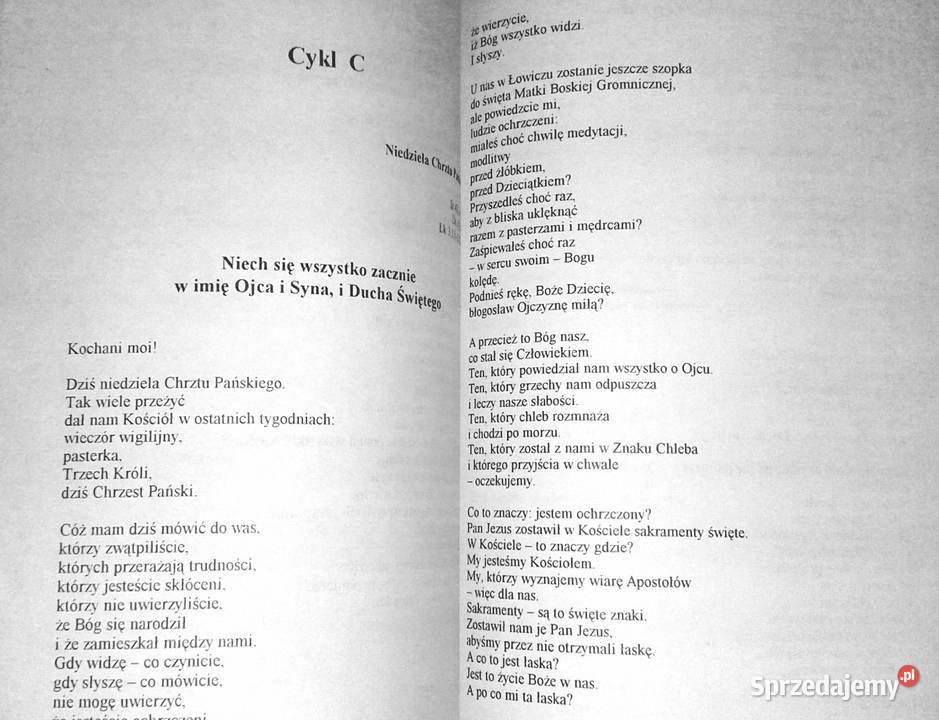 Kochani Moi Świętokrzyskie kazania radiowe 2 ks Chełm sprzedam