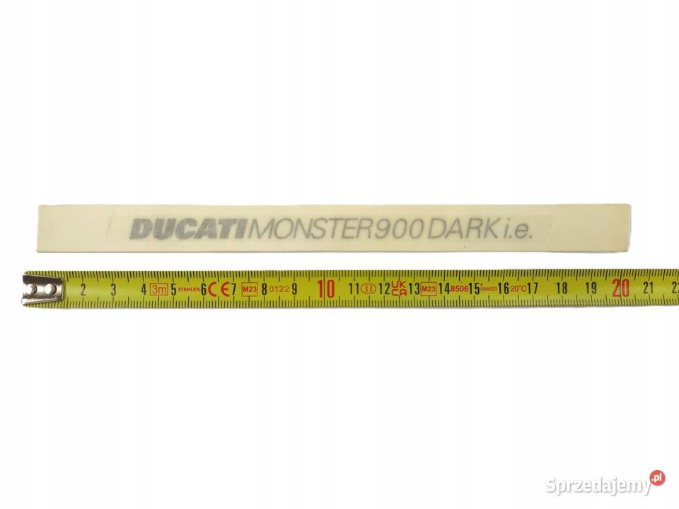 NAKLEJKA DUCATI MONSTER 900 DARK ie ZADUPEK LEWA Emblematy lubelskie