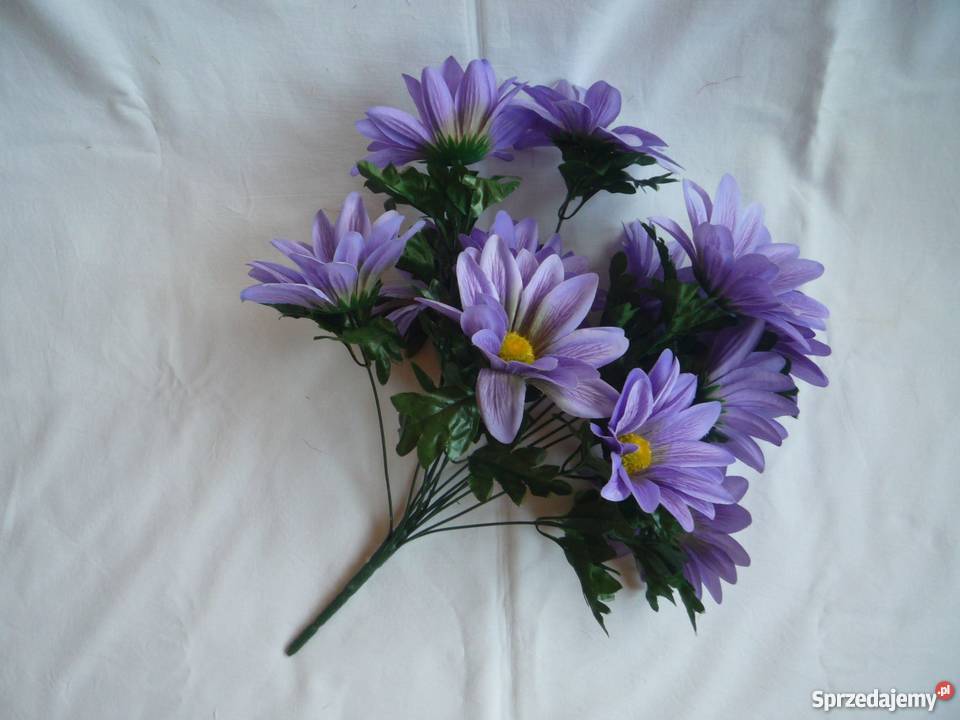 Piękny fiolet 12 sztuk Sztuczny kwiat Bukiet Szczecin