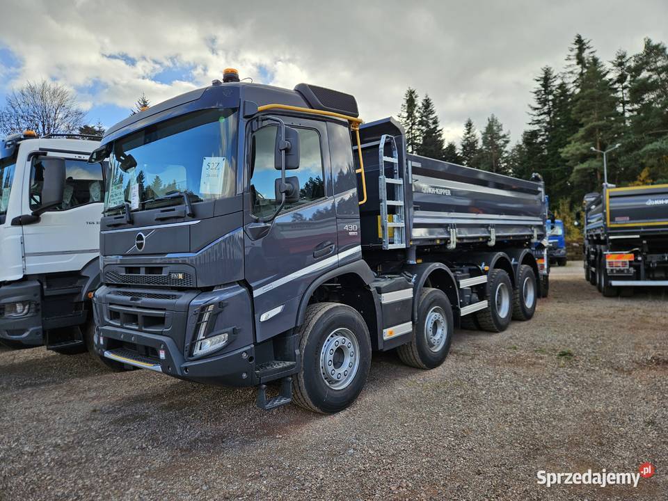 Wynajem wywrotek Volvo FMX D11430 8x4 8x6 ASR (kontrola trakcji) Kielce