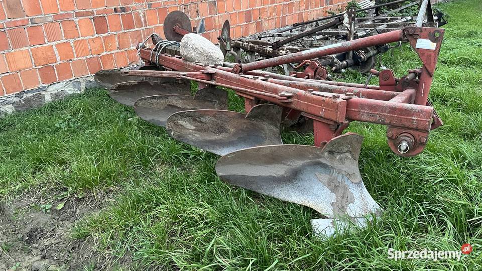 Pług unia 5 skibowy nieuszkodzony Gostyń