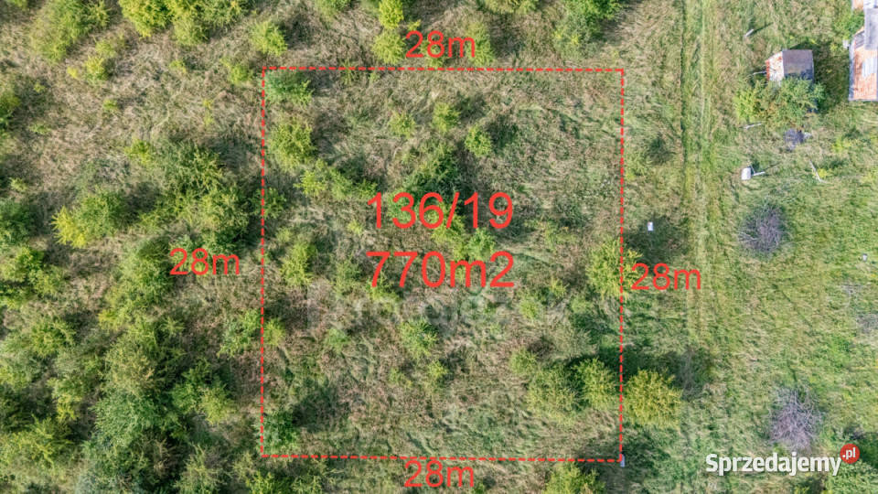 Działka 770m2 Wejherowo Wejherowska sprzedam