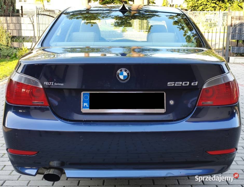 BMW 520D 2005 r zadbane garażowane nieuszkodzony Seria 5 Brzeszcze