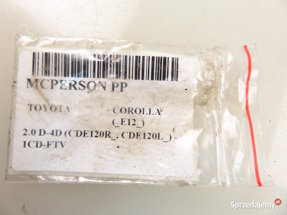 MCPERSON PRAWY PRZEDNI TOYOTA COROLLA E12 20 D4D