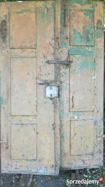 Stare poniemieckie drzwi Złotoryja