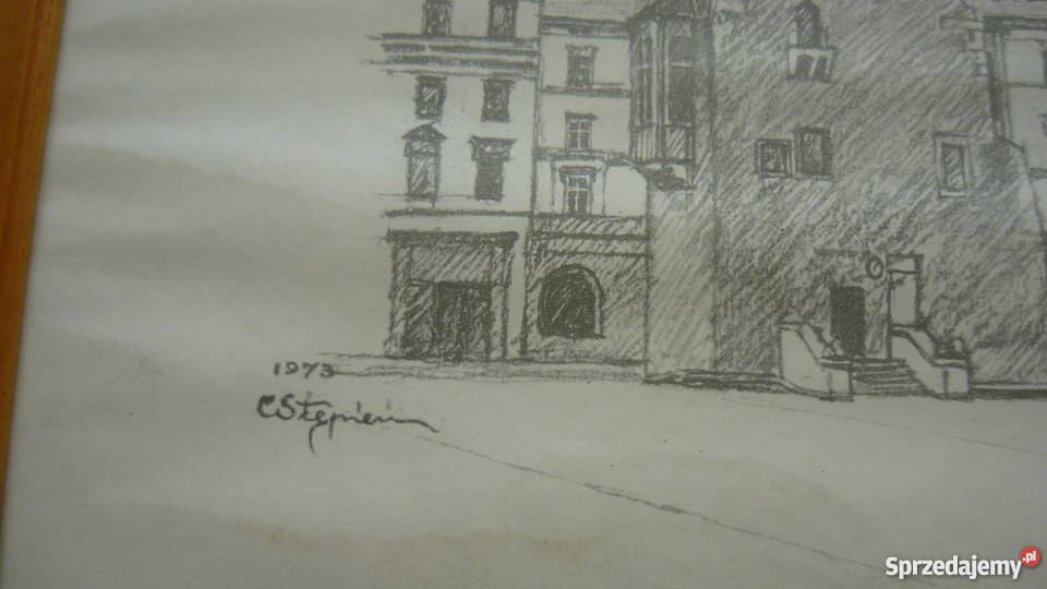 Szkice ołówkiem III Kraków Myszków